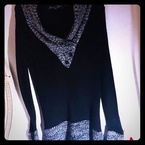 BRITTANY BLACK - Womens Long Sleeve Sweater